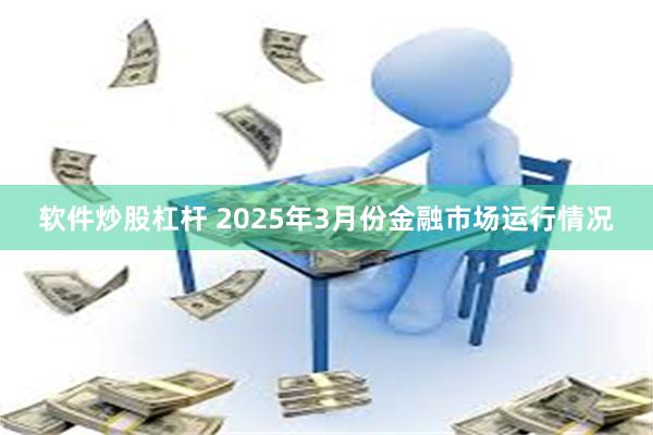 软件炒股杠杆 2025年3月份金融市场运行情况